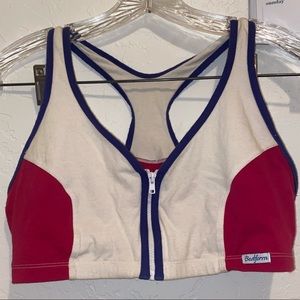 Bestform Vintage Zip up Sports Bra